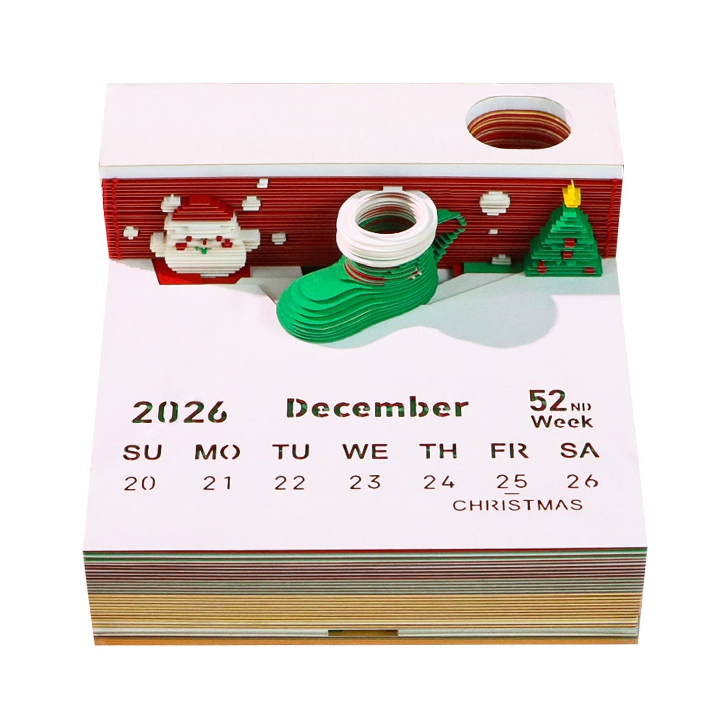 3D-kalender 2026 - Julecup
