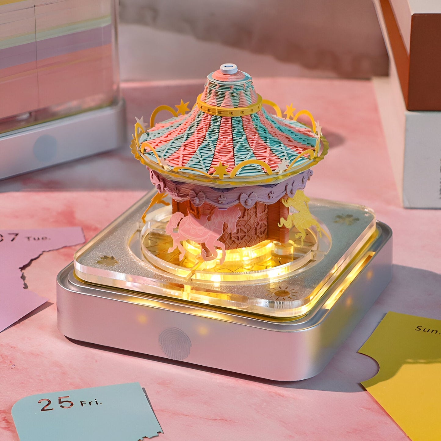 Carousel (With Light & Calendar 2026)