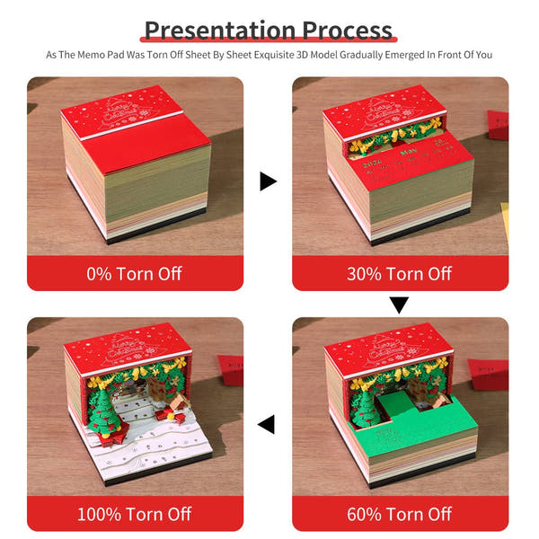 3D Calendar 2026 - Christmas Arch