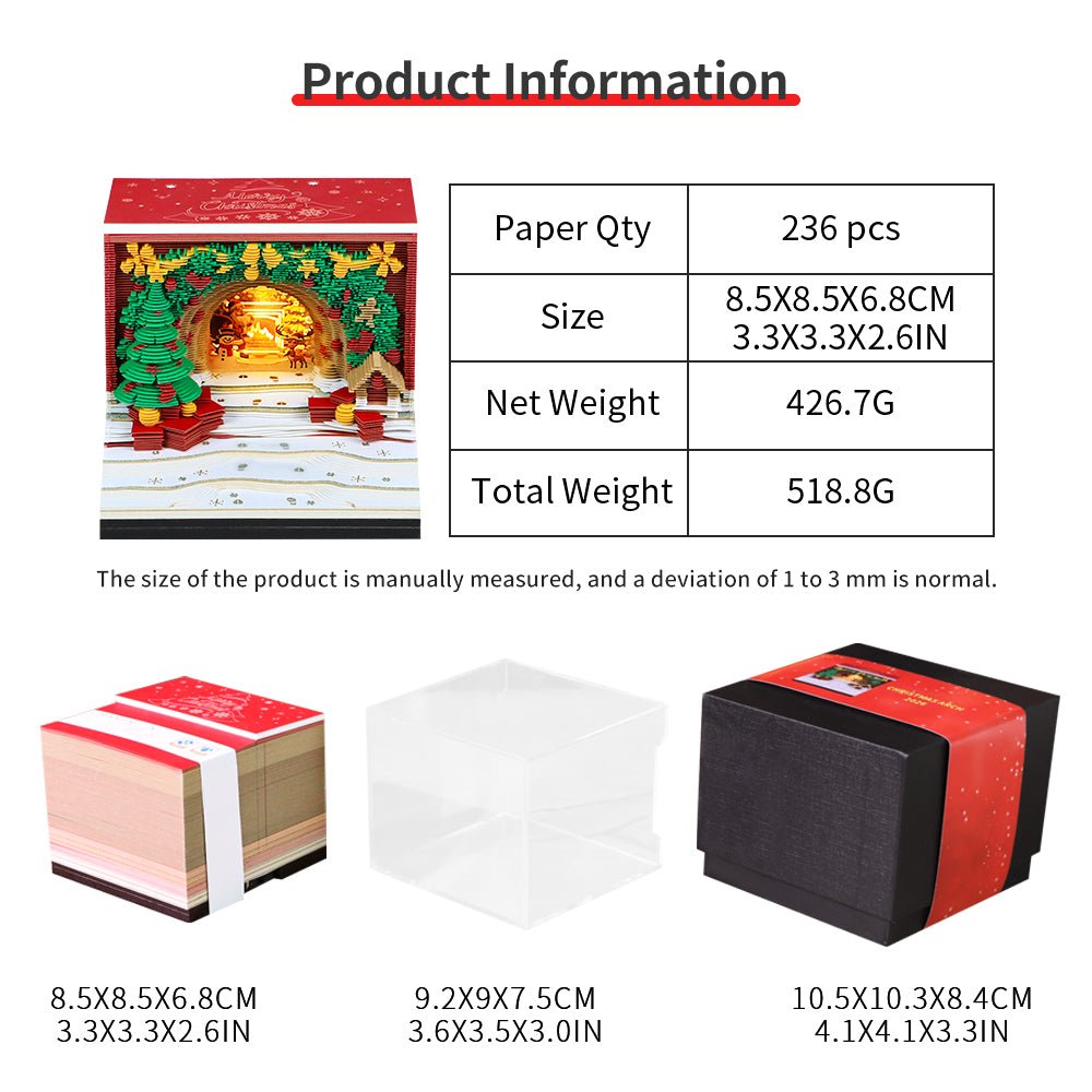 3D Calendar 2026 - Christmas Arch
