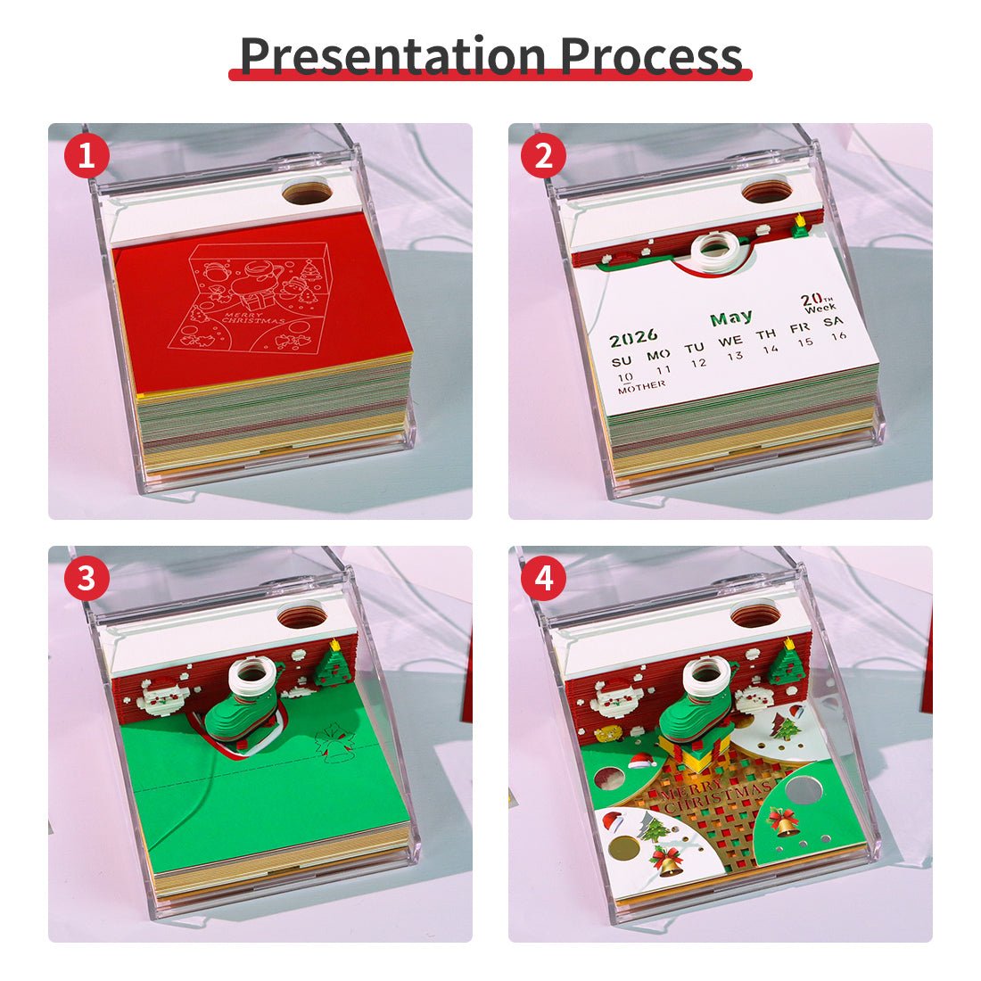 3D-kalender 2026 - Julecup