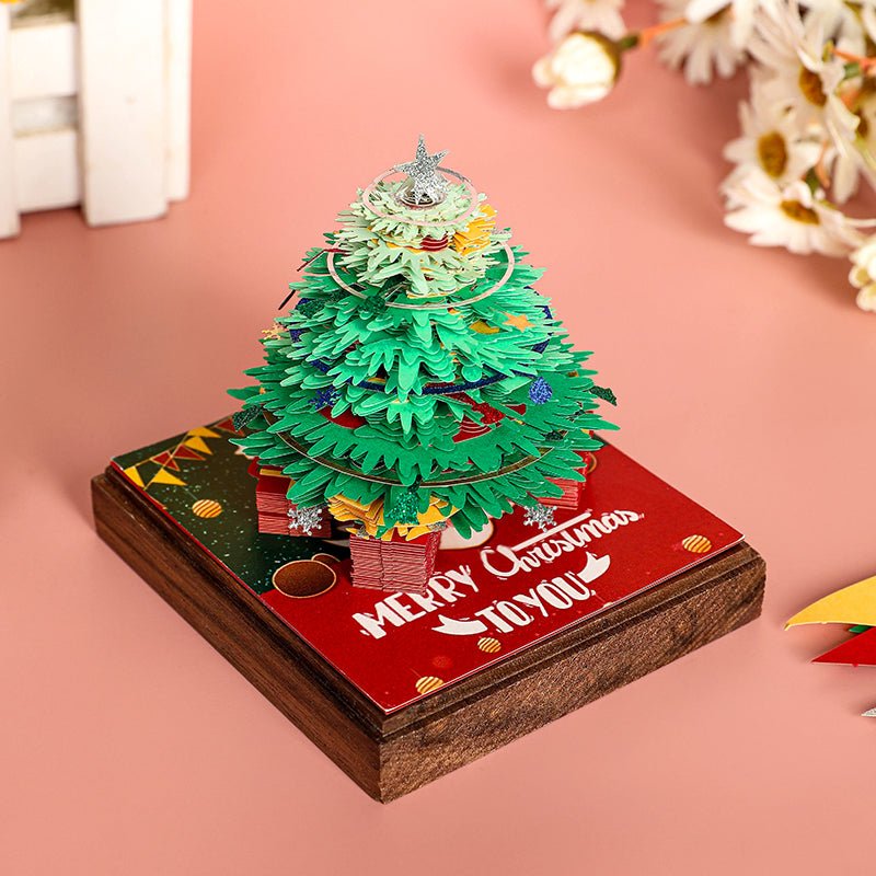 3D-kalender 2026 - juletræ