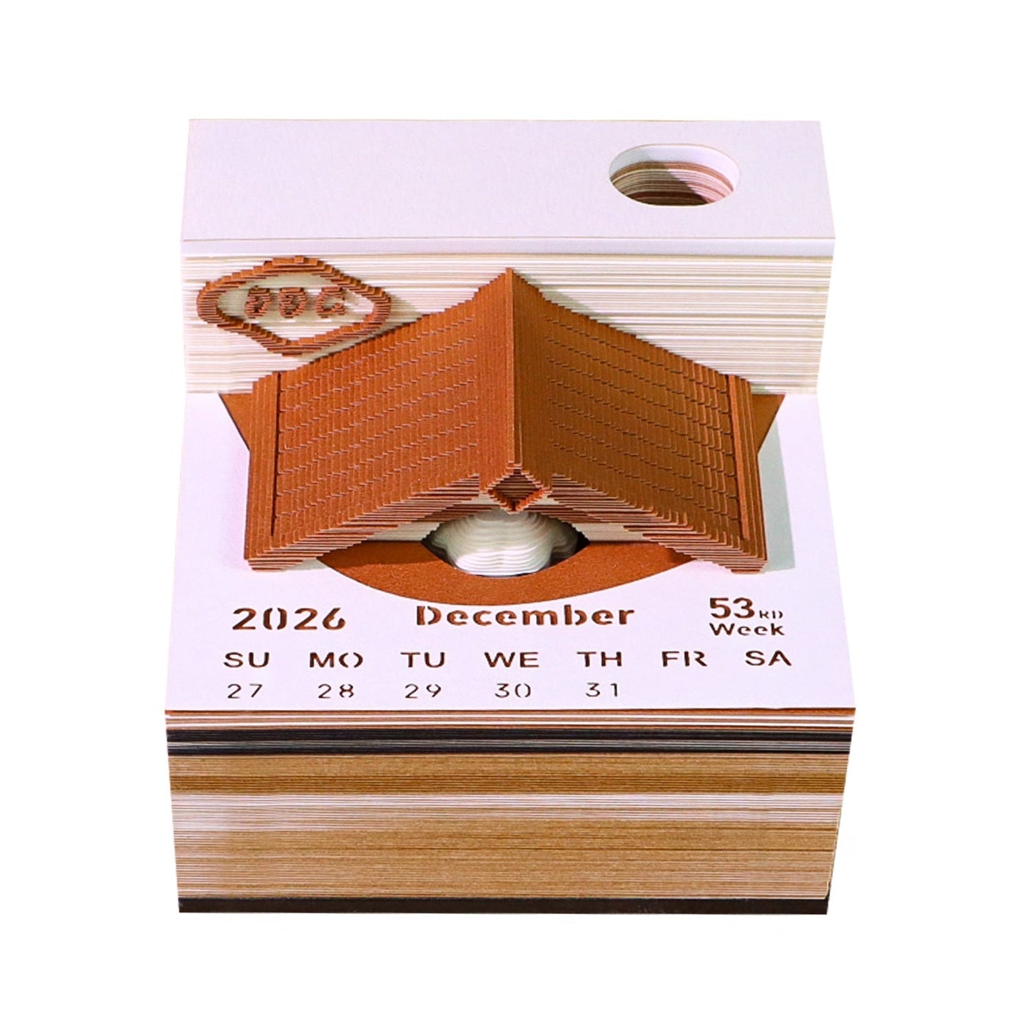 3D-kalender 2026 - Hund