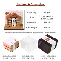 3D-kalender 2026 - Hund