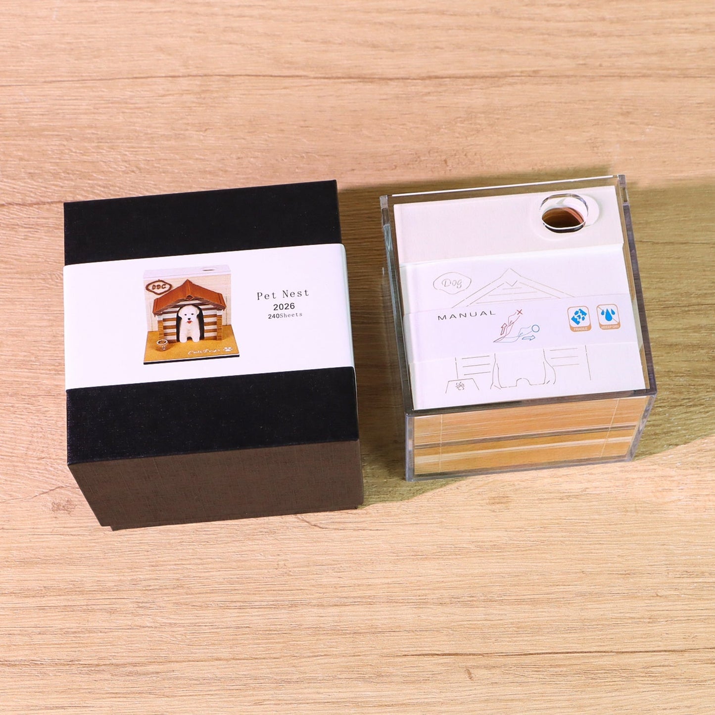 3D-kalender 2026 - Hund