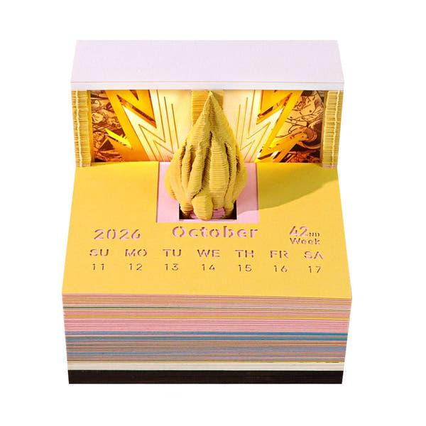 3D-kalender 2026 - Dragon Ball