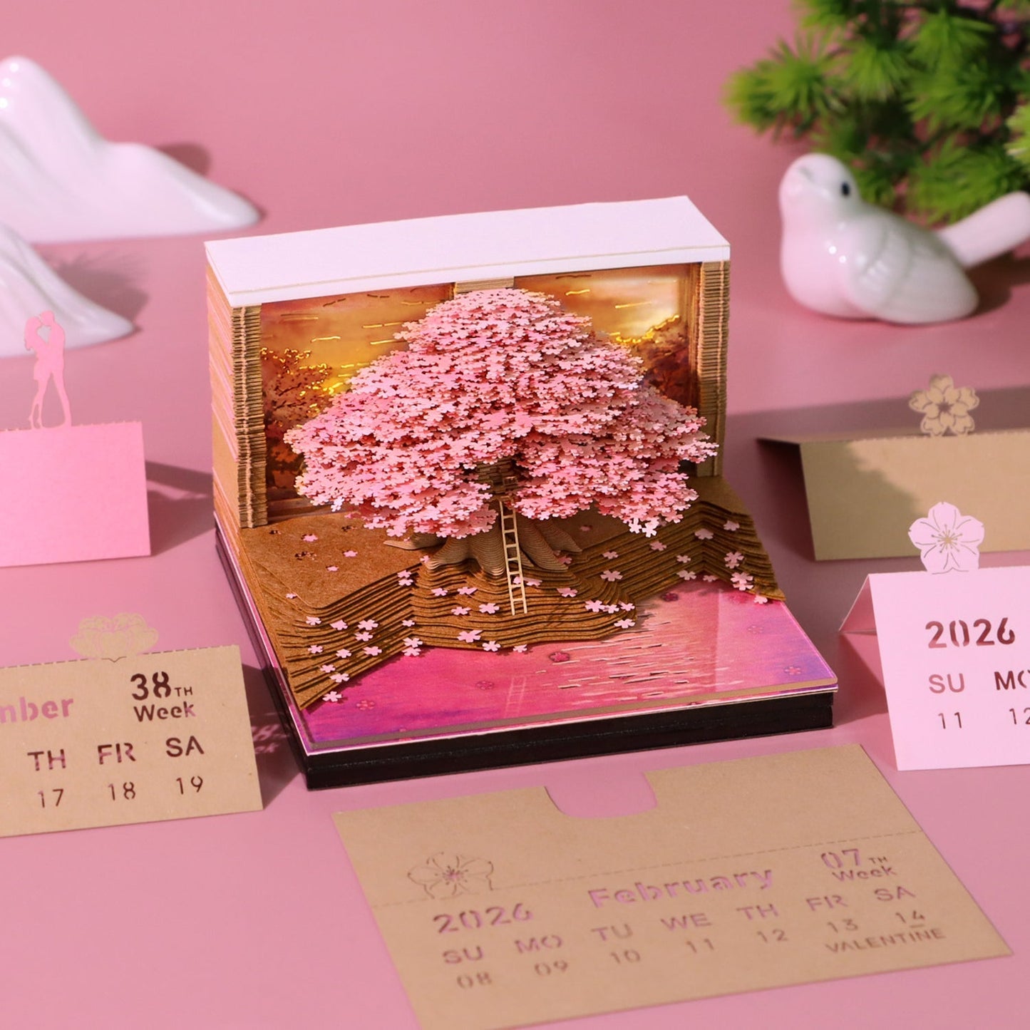 3D Calendar 2026 - Dreaming Tree