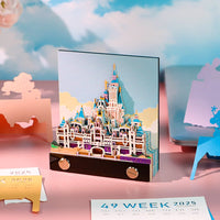 3D Calendar 2026 - Fairy Tale Castle