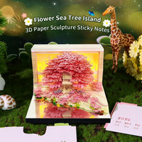 3D-kalender 2026 - Floral Tree Island