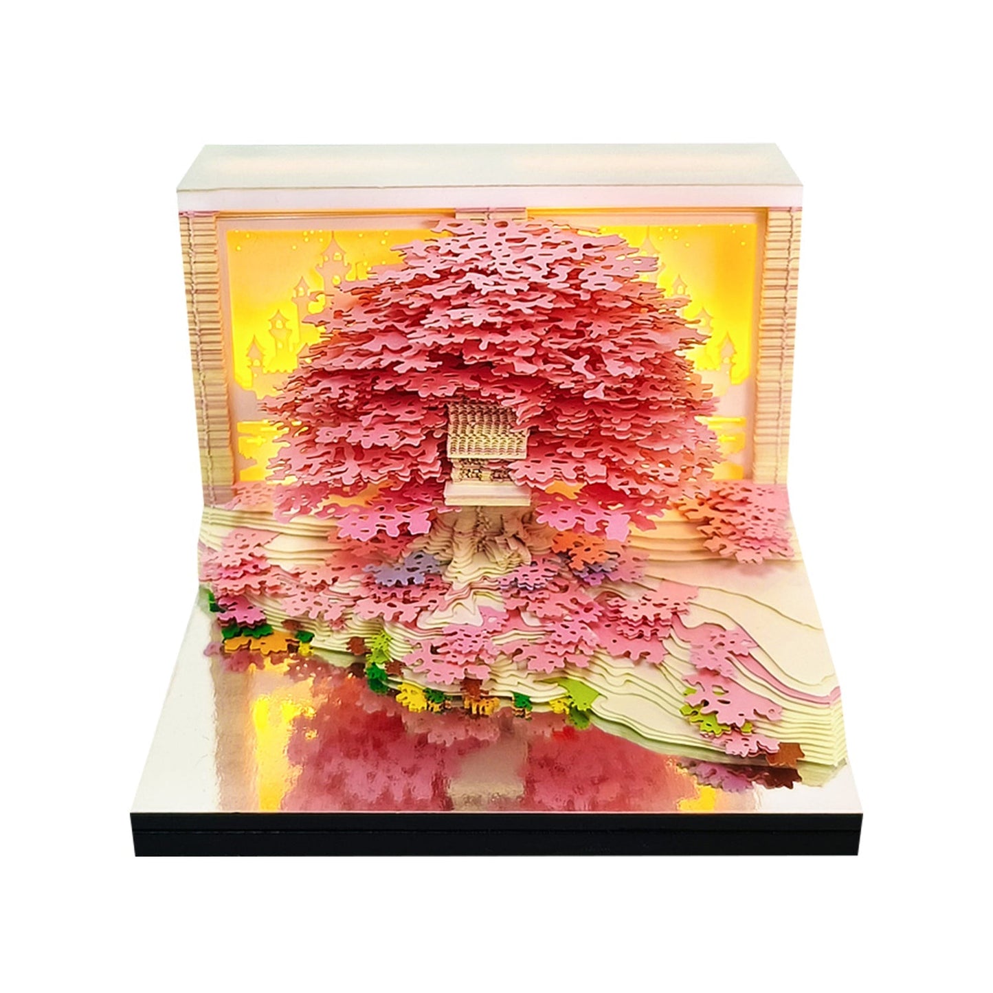 3D-kalender 2026 - Floral Tree Island