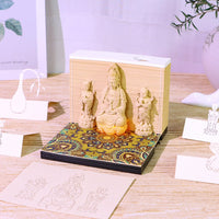 3D-kalender 2026 - Guanyin