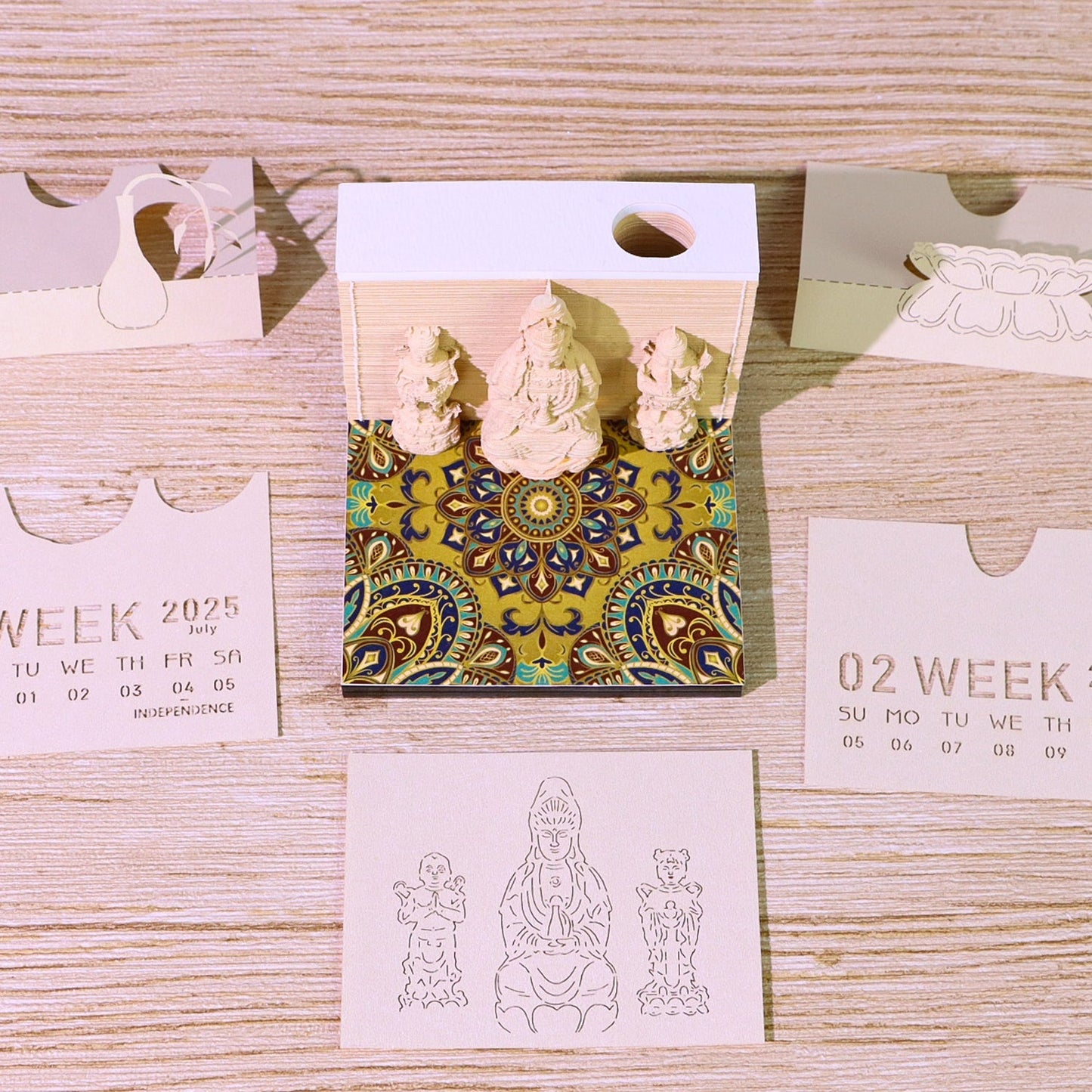 3D-kalender 2026 - Guanyin