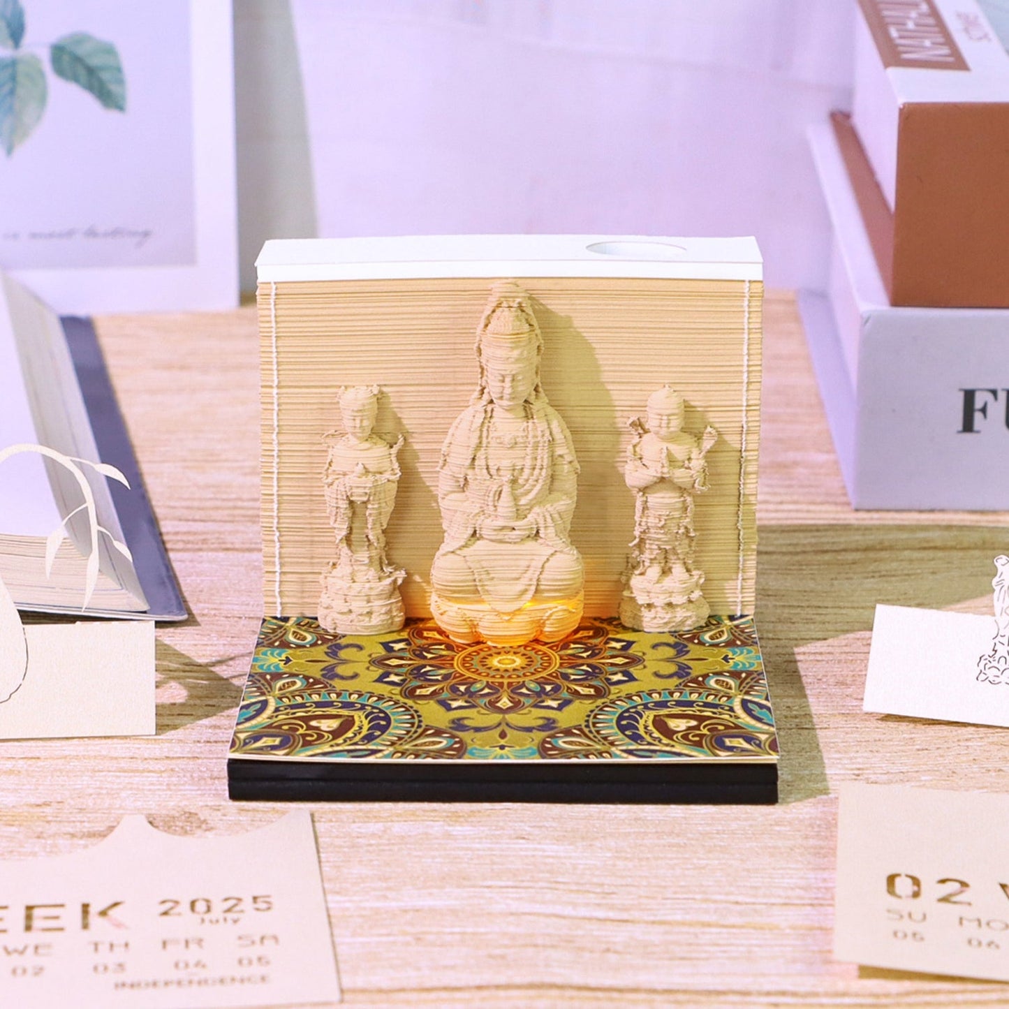 3D-kalender 2026 - Guanyin