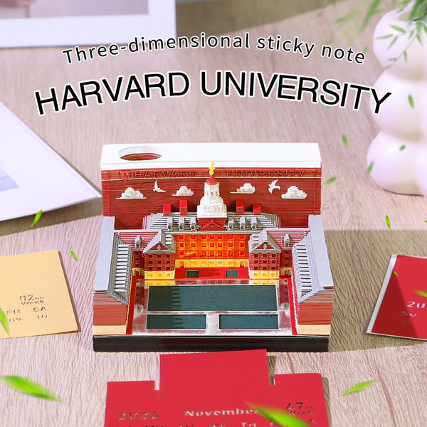 3D Calendar 2026 - Harvard University
