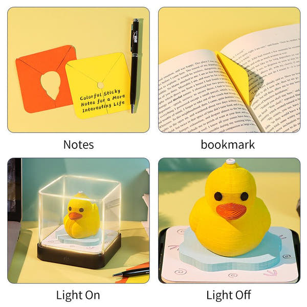 3D Calendar 2026 - Little Yellow Duck