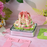 3D Calendar 2026 - Love Castle