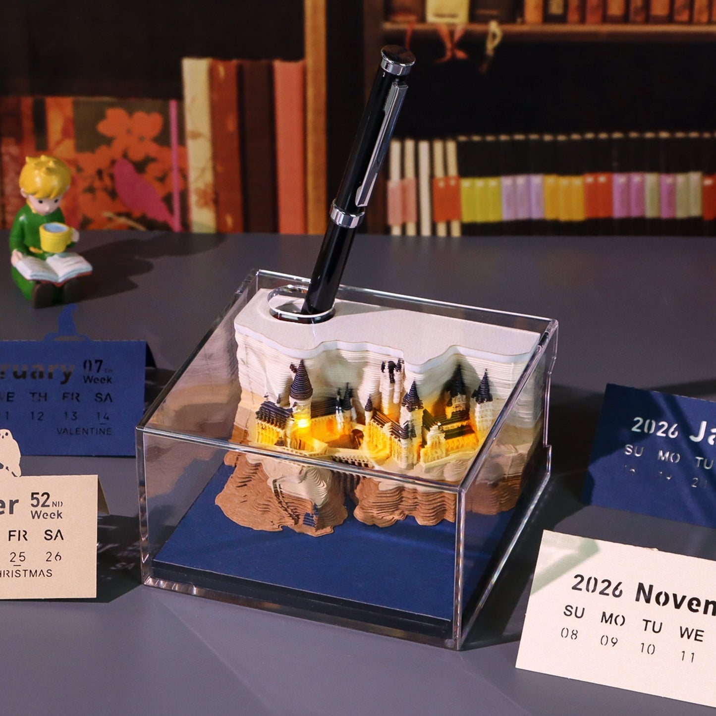 3D Calendar 2026 - Magic Castle