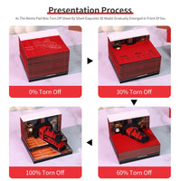 3D-kalender 2026 - Magic Platform Train