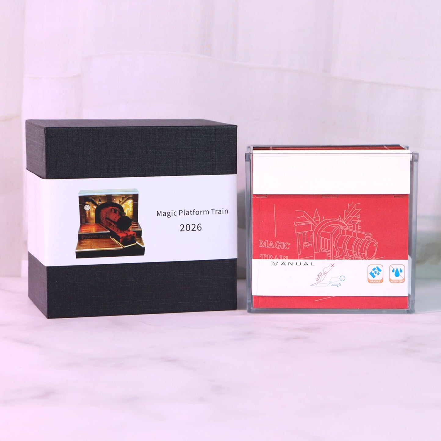 3D-kalender 2026 - Magic Platform Train