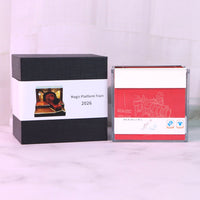 3D-kalender 2026 - Magic Platform Train