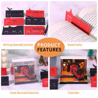 3D-kalender 2026 - Magic Platform Train