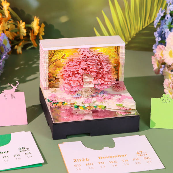 3D-kalender 2026 - Musiktræ