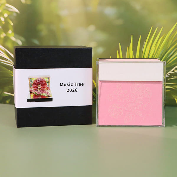 3D-kalender 2026 - Musiktræ