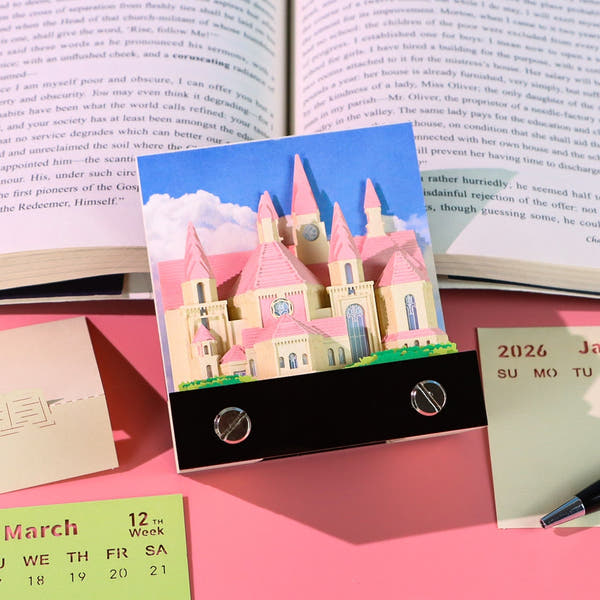 3D Kalender 2026 - Sankt Martins Kirke