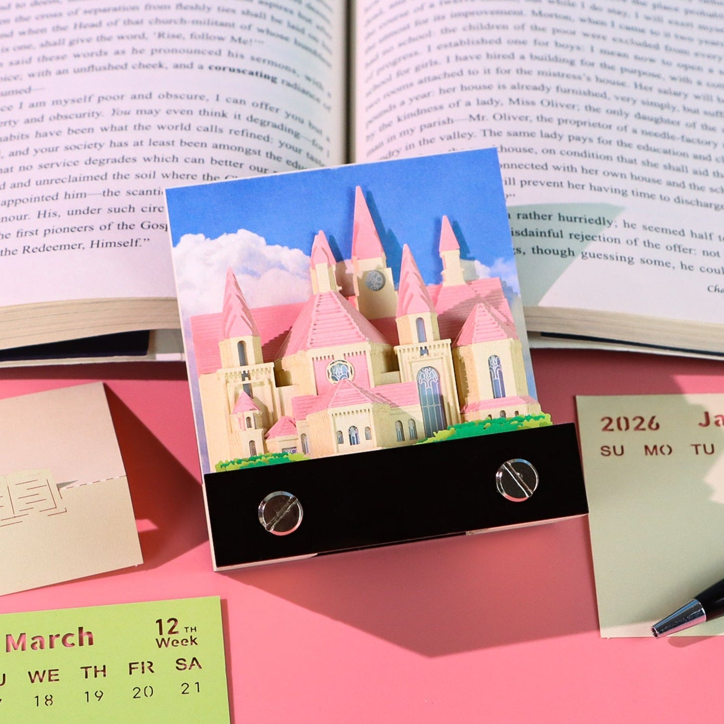 3D Kalender 2026 - Sankt Martins Kirke