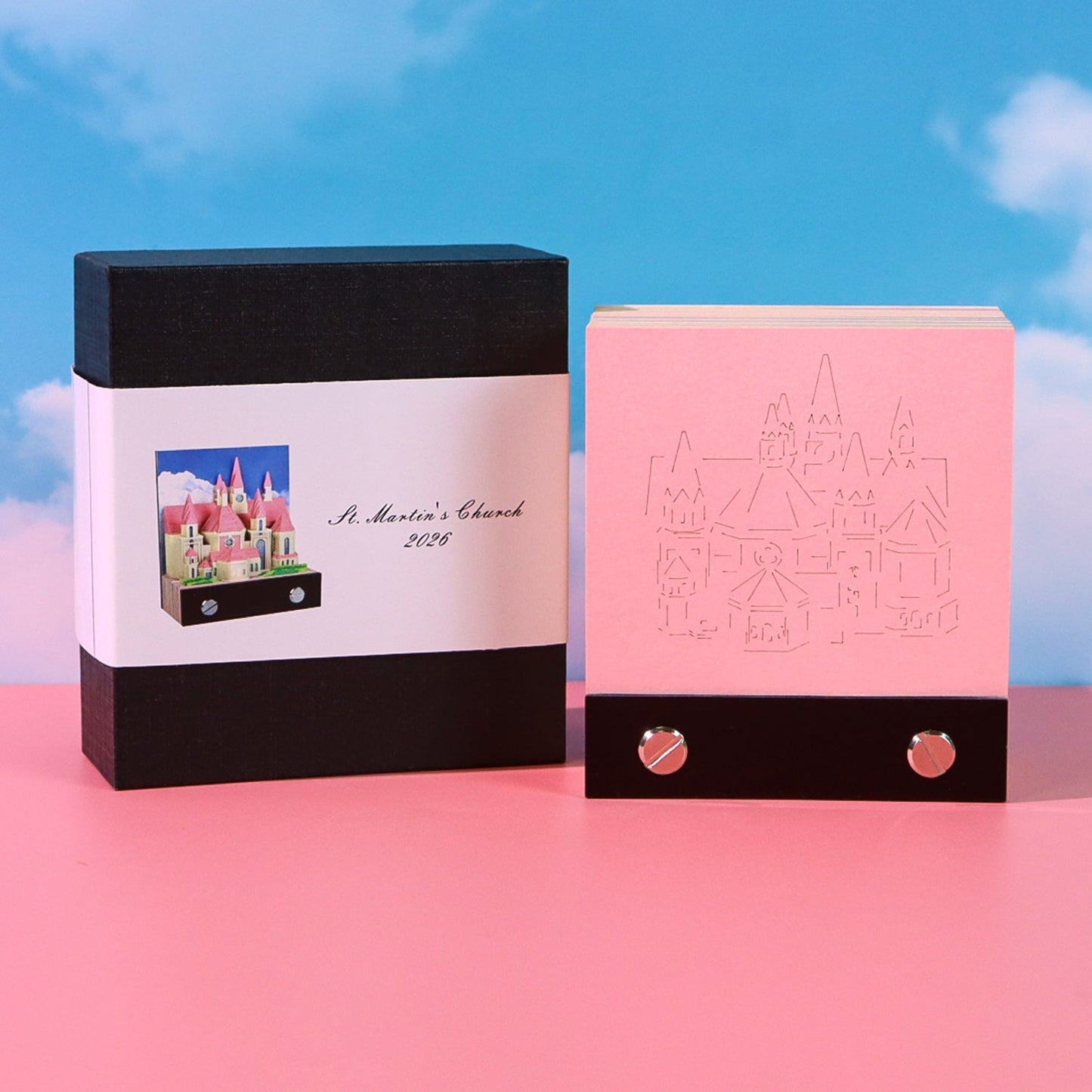 3D Kalender 2026 - Sankt Martins Kirke