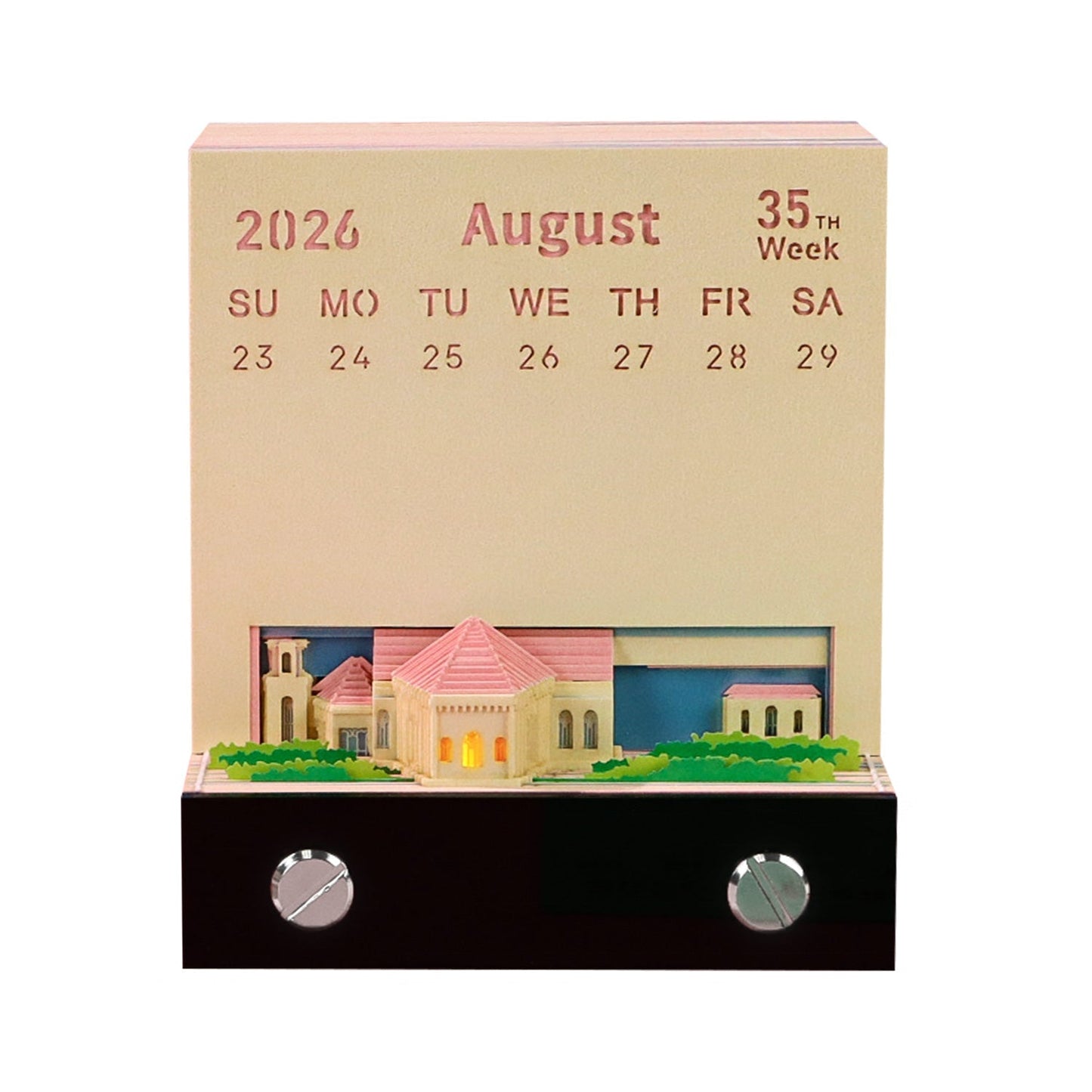 3D Kalender 2026 - Sankt Martins Kirke