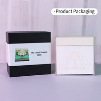 3D Calendar 2026 - The Lotus Temple