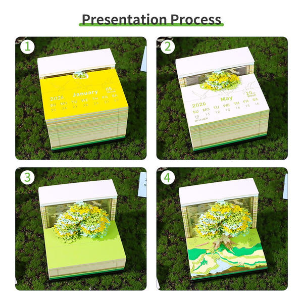 3D Calendar 2026 - Tree House D