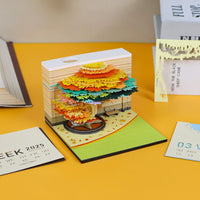 3D Calendar 2026 - Four Seasons Tree