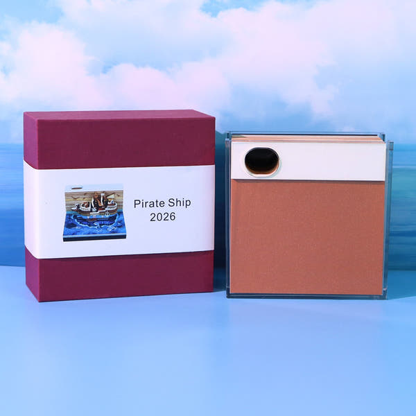 3D-kalender 2026 - Piratskib