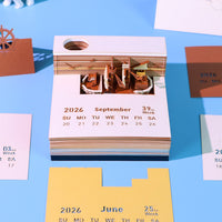 3D-kalender 2026 - Piratskib