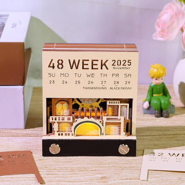 3D Calendar 2026 - Punk Era