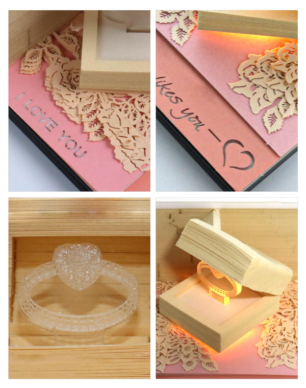 3D-kalender 2026 - Ring