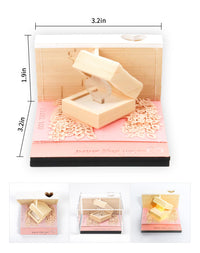 3D-kalender 2026 - Ring