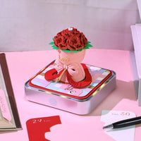 3D Calendar 2026 - Roses