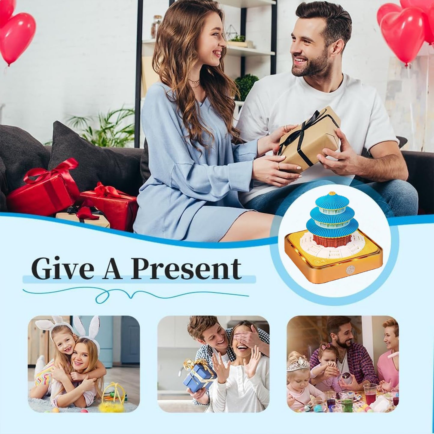 3D-kalender 2026 - Himlens tempel A