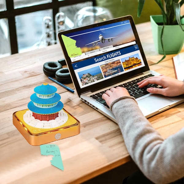 3D-kalender 2026 - Himlens tempel A