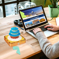 3D-kalender 2026 - Himlens tempel A