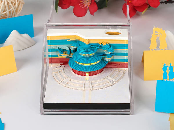 3D-kalender 2026 - Himlens tempel C