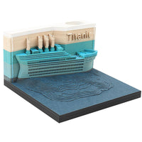 3D-kalender 2026 - Titanic