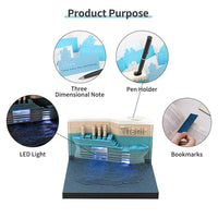 3D-kalender 2026 - Titanic