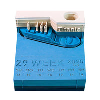 3D-kalender 2026 - Titanic