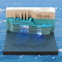 3D-kalender 2026 - Titanic