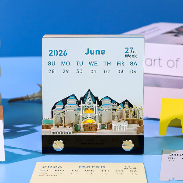 D.Castle (With Light & Calendar 2026)