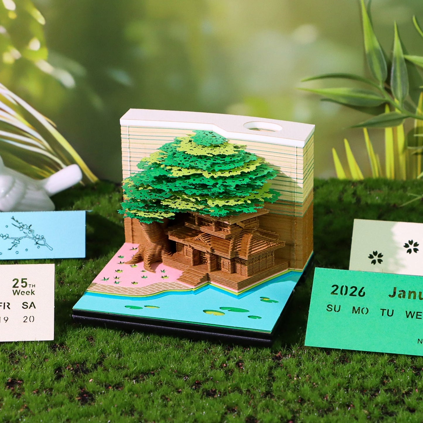 3D Calendar 2026 - Tree House B